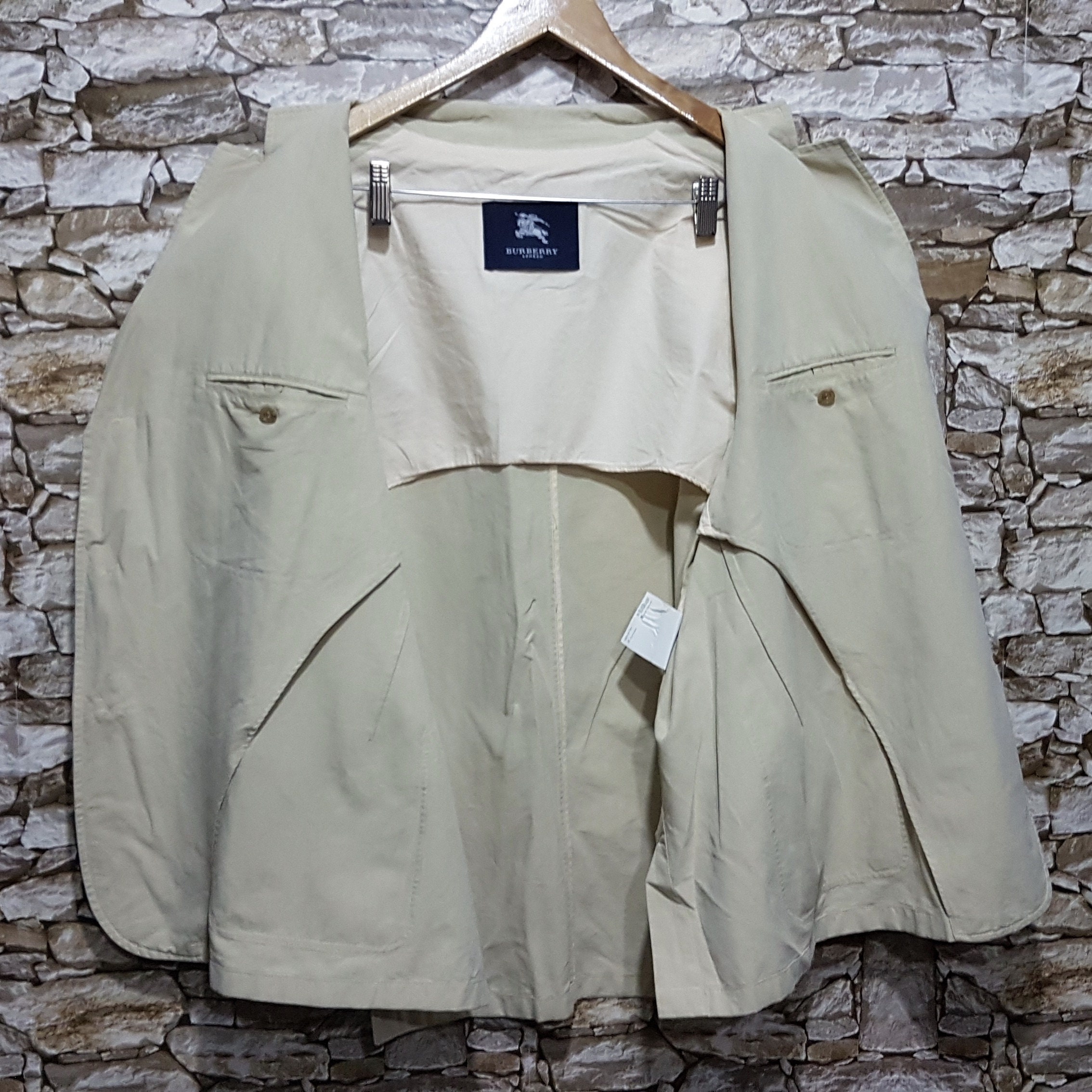 leather peacoat