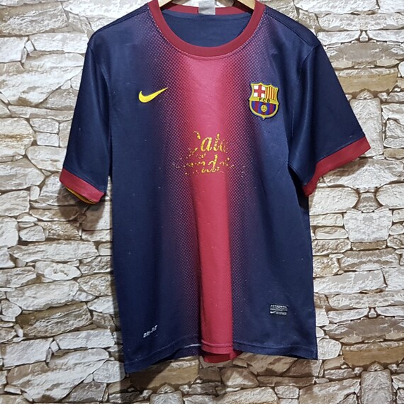 Vintage FC Barcelona Soccer Jersey 