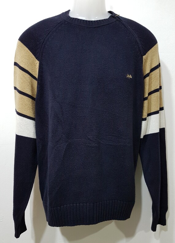 burberry sweater mens blue