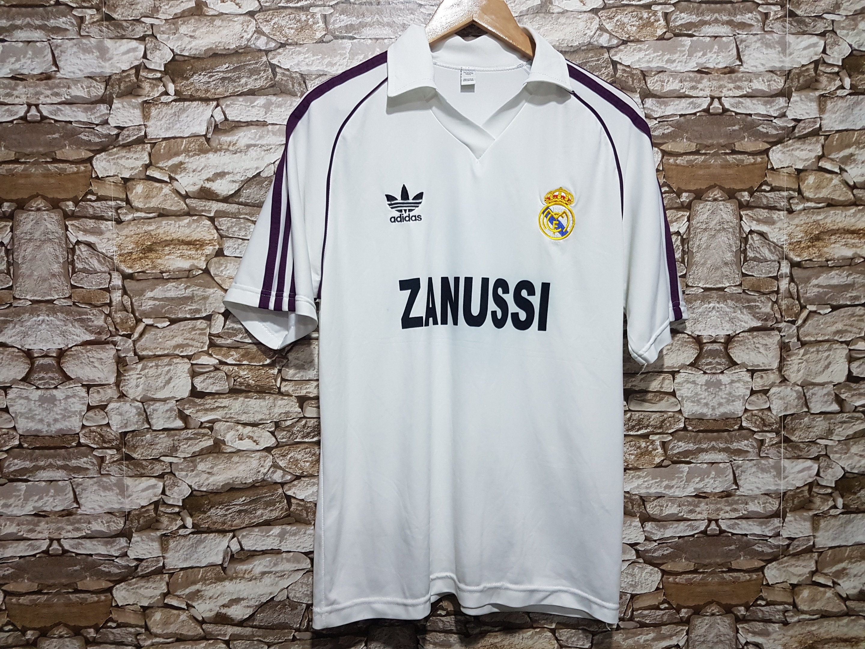Sicilia elección anillo Vintage raro real Madrid Soccer Jersey shirt hombre talla: - Etsy España