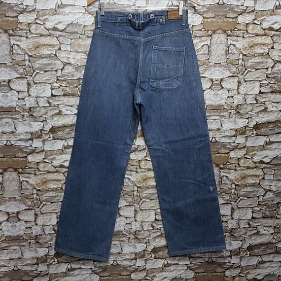 Vintage 90s old school Tommy Hilfiger retro baggy jeans pants | Etsy
