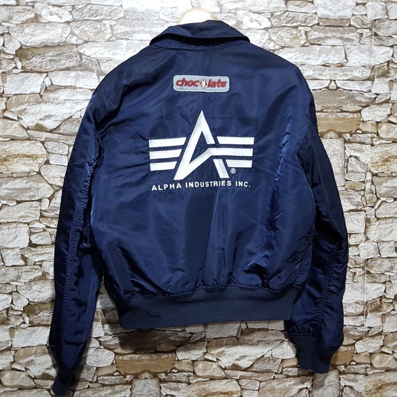 Vintage Alpha Industries Big Logo Tshirt Gem