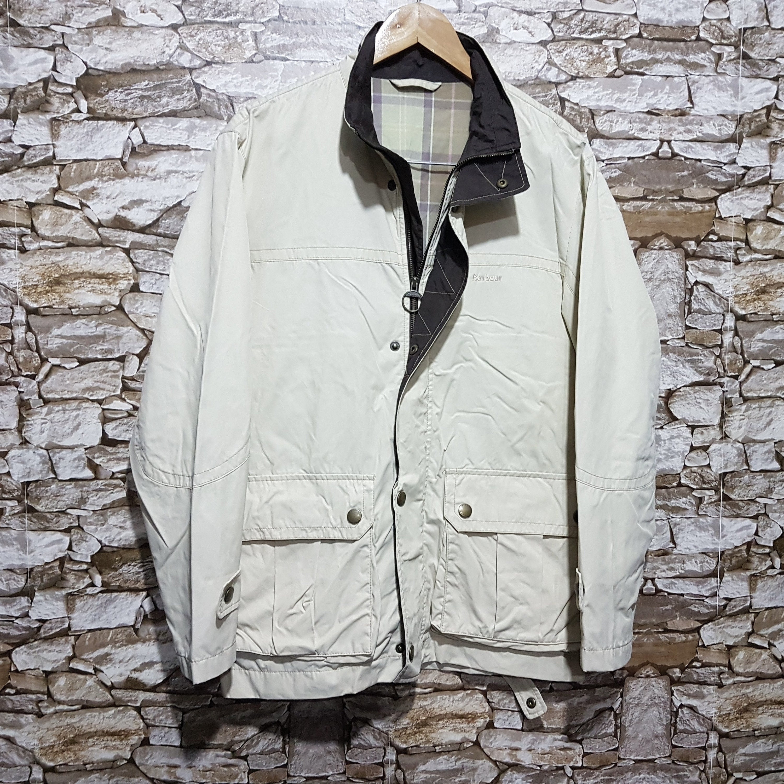 Vintage Barbour Jacket Windbreaker Men Size: S/old School - Etsy