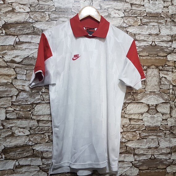 Vintage Nike Polo Soccer Jersey Shirt 