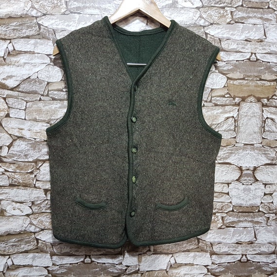 button up sweater vest