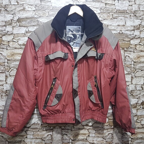 retro snowboarding jacket