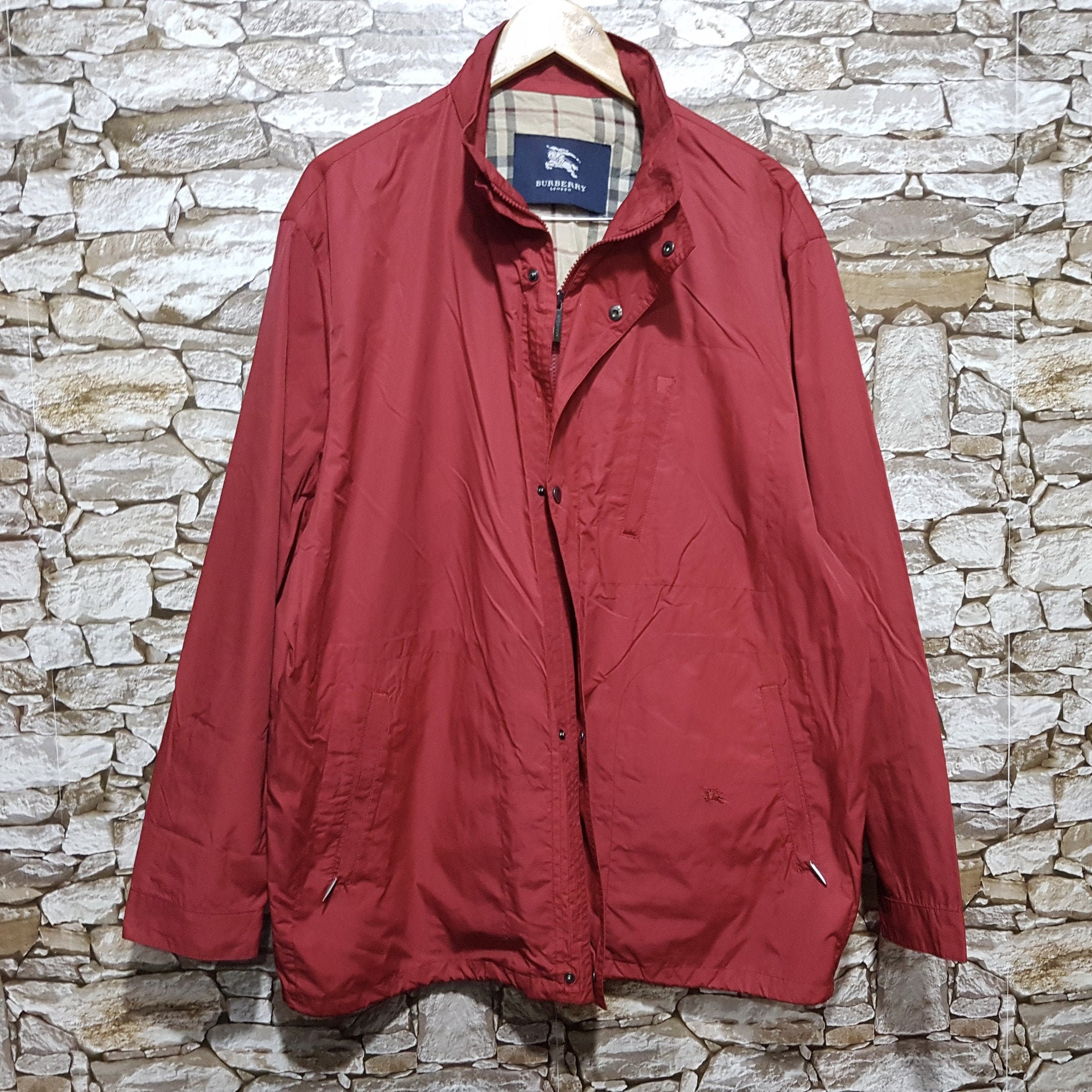vintage burberry windbreaker