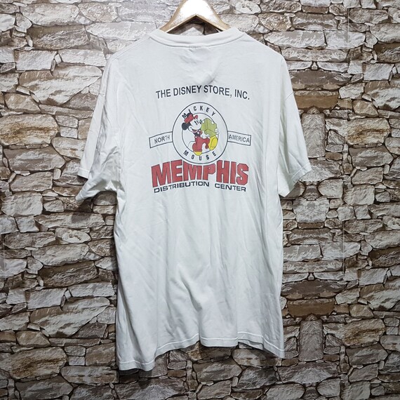 Vintage Disney Shirt White Men Size: Xl 
