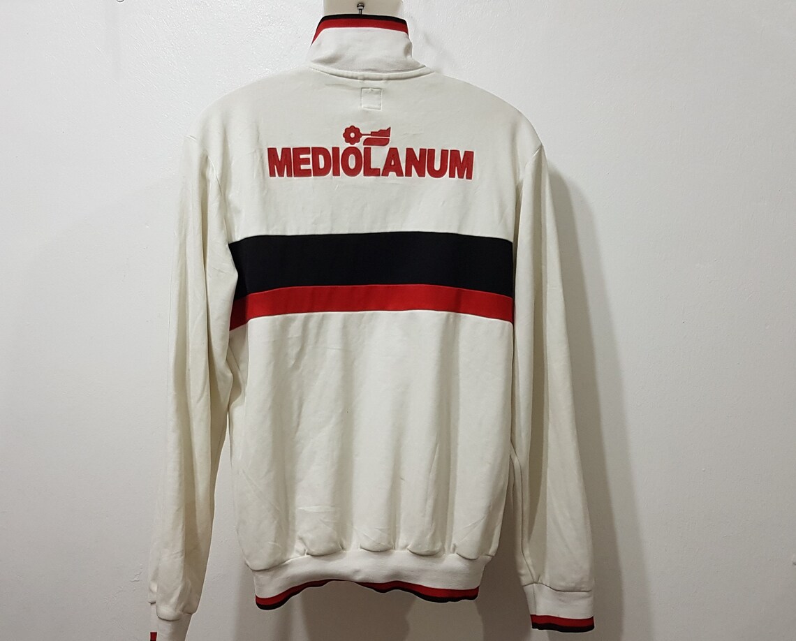 Vintage Adidas AC MILAN Trainingsjacke Windbreaker Herren ...