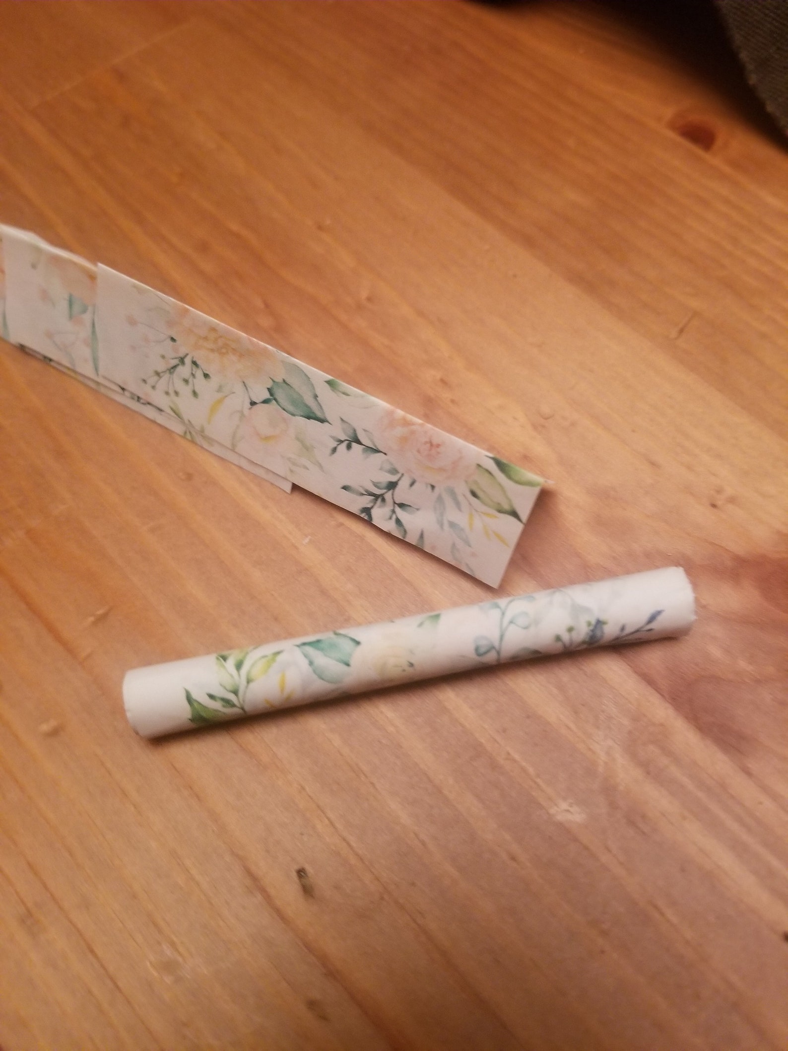 Small Rolling Papers Flowers Etsy