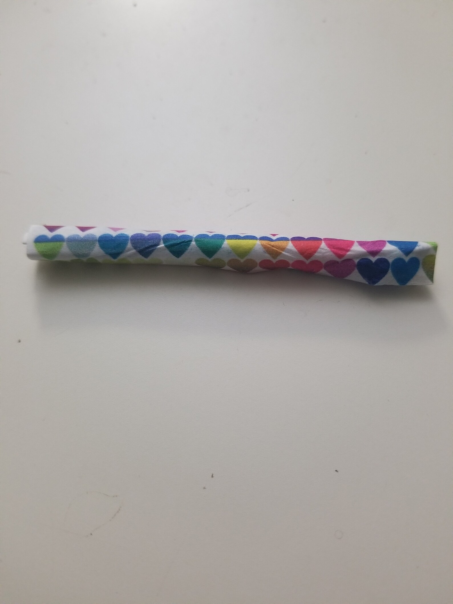 Small Rolling Papers Rainbow Hearts Etsy