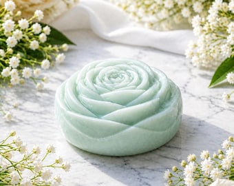 Lily of the Valley Goat Milk Soap | Luxury Floral Bath Bar | Gift for Her | Handmade Soap | Moisturizing Soap Bar