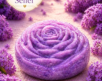 Luscious Lilac Goat Milk Soap | Luxury Floral Bath Bar | Handmade Lilac Soap | Gift for Her