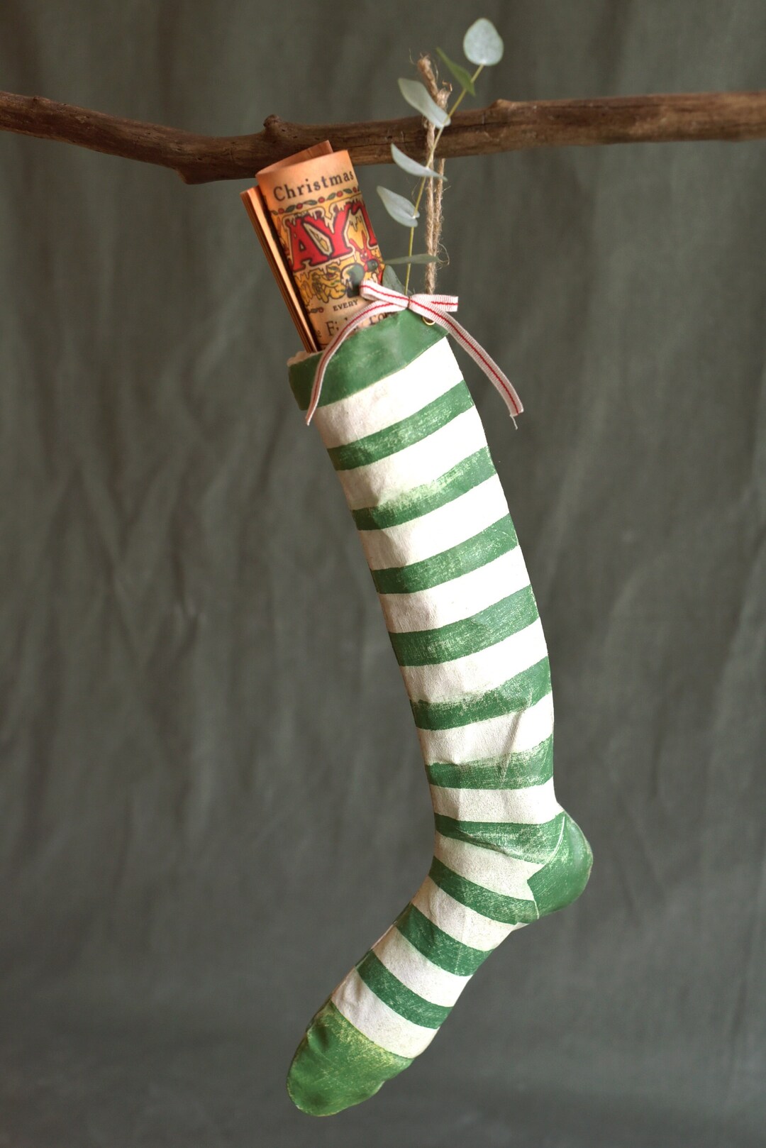 Vintage Looking Christmas Stockings 