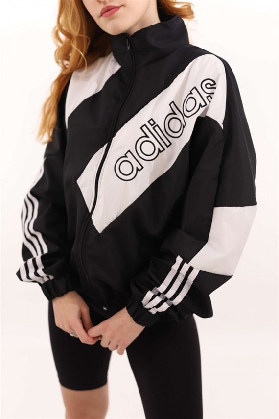 vintage adidas bomber jacket
