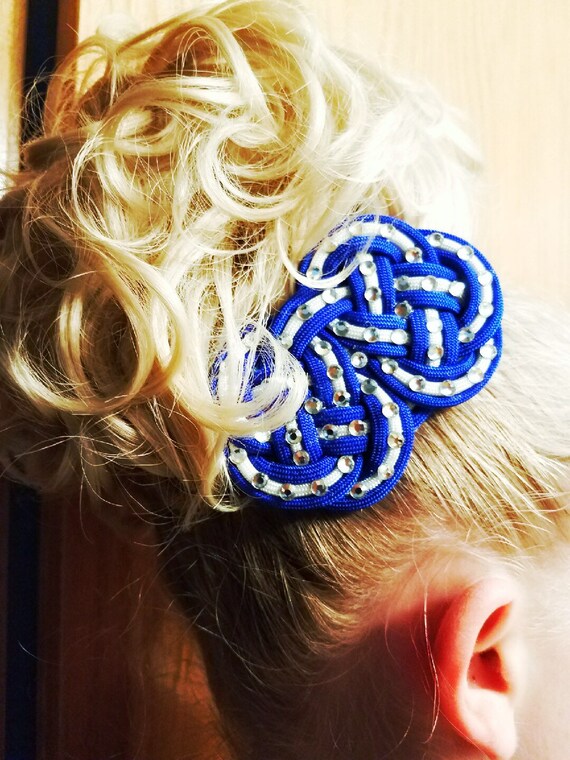 Irish Dance Hair Clip Celtic Knot Irish Hair Piece Etsy