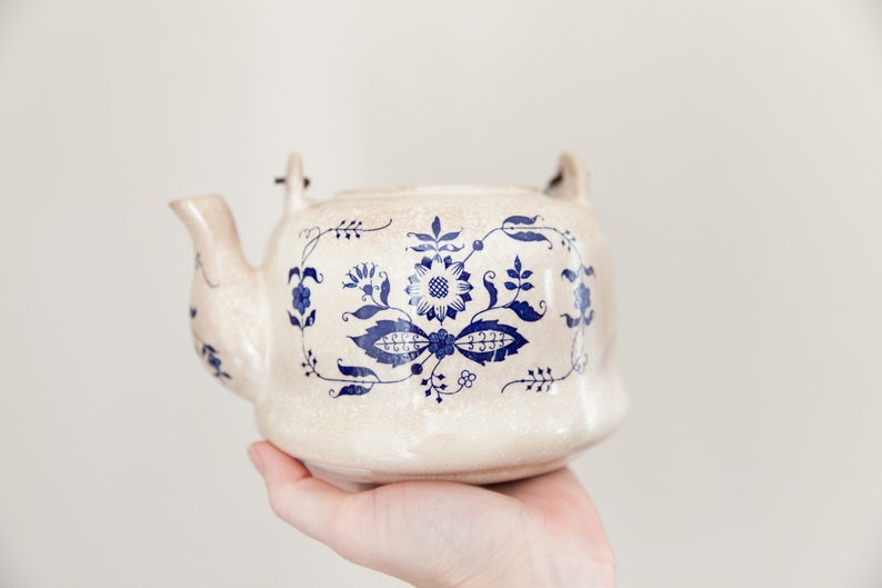 blue danube teapot