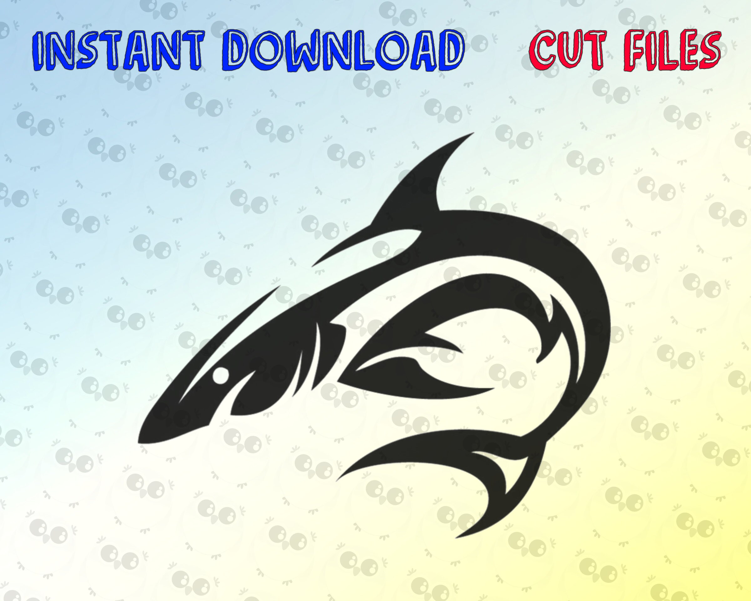 Shark Svg Png Shark Silhouette Svg Shark Vector Head Shark Etsy