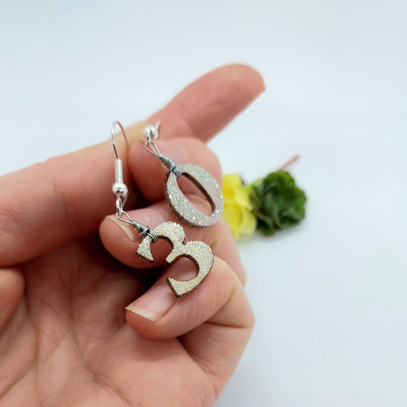 Birthday earrings for women 30th birthday accessories Etsy