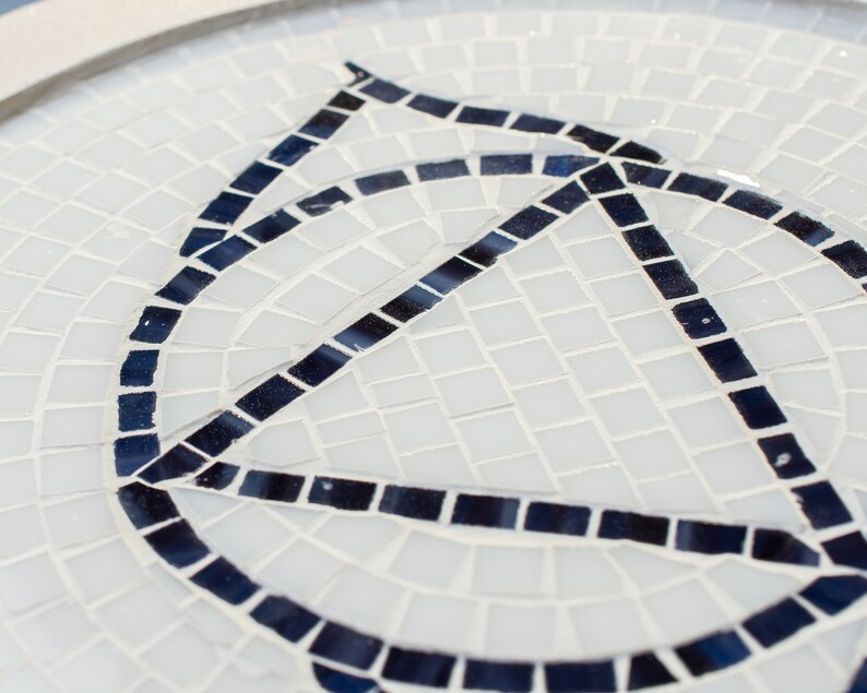 Third Eye/Ajna Chakra Symbol Glass Mosaic image 6