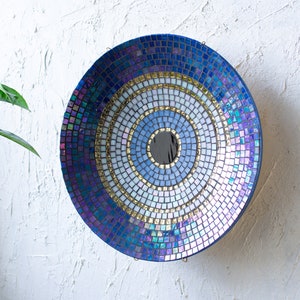 Evil Eye Big Size Glass Mosaic