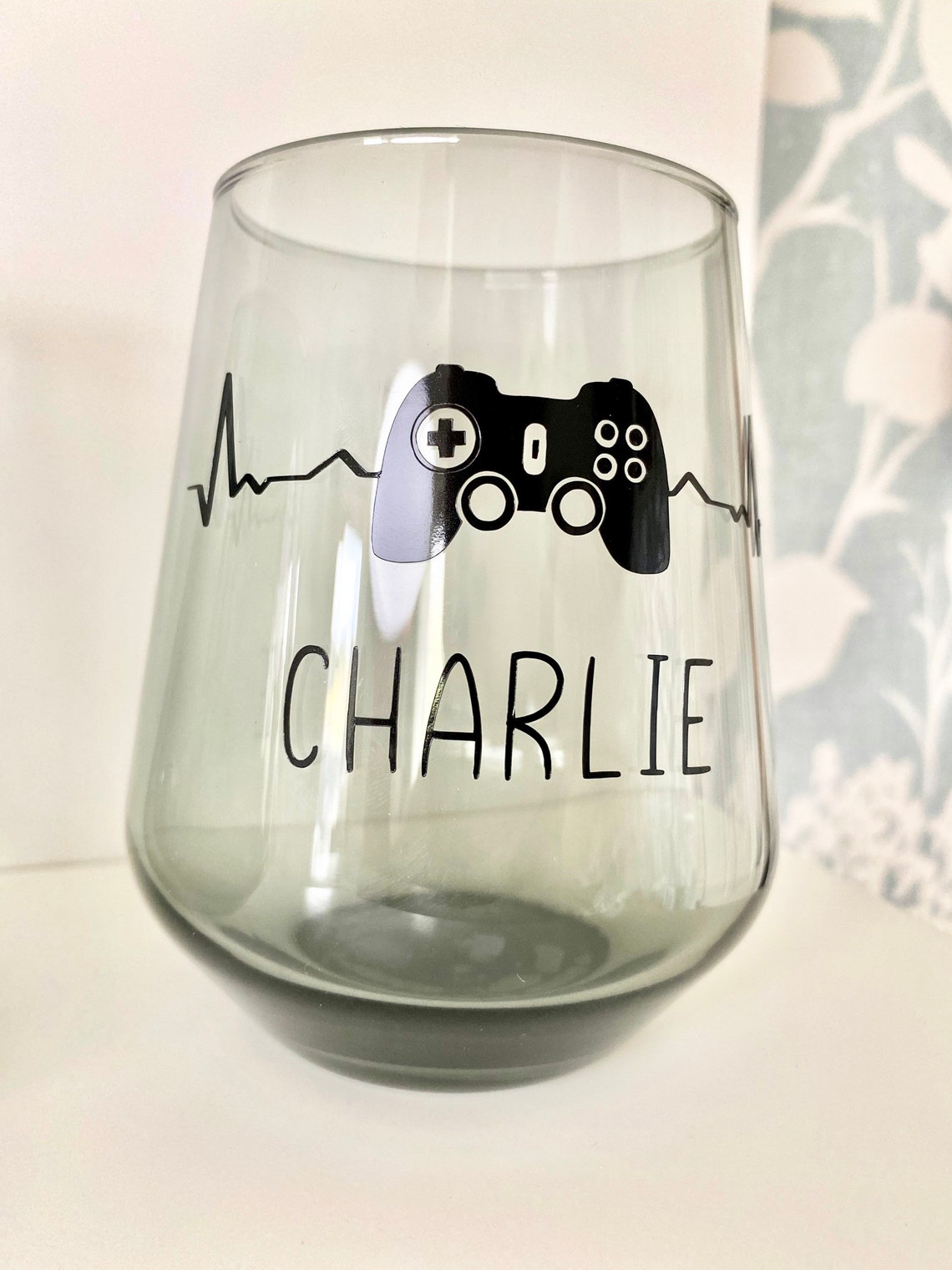 Personalised Gamer Glass Playstation/Xbox Controller Etsy