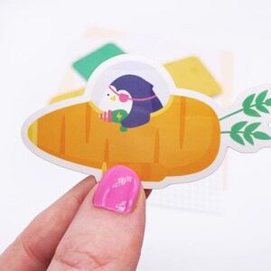 Mal the Bounty Hunter Sticker | Die-Cut Sticker | Glossy Vinyl Sticker