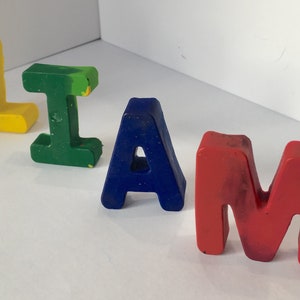 Nombre personalizado Crayones