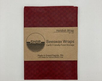 Beeswax Hotdish Wrap - 13" x 18" - Untamed