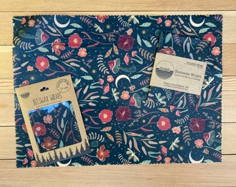 Beeswax Wrap - Bread Size - 17" x 21" - Wildwood