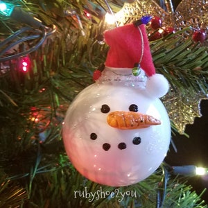 Xmas Jester. Christmas Ornaments. Snowman Ornaments. Christmas Gifts.