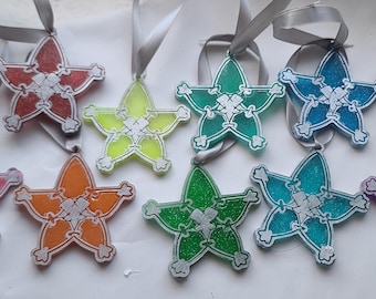 Kingdom Hearts Inspired Glow in the Dark Wayfinder Ornament