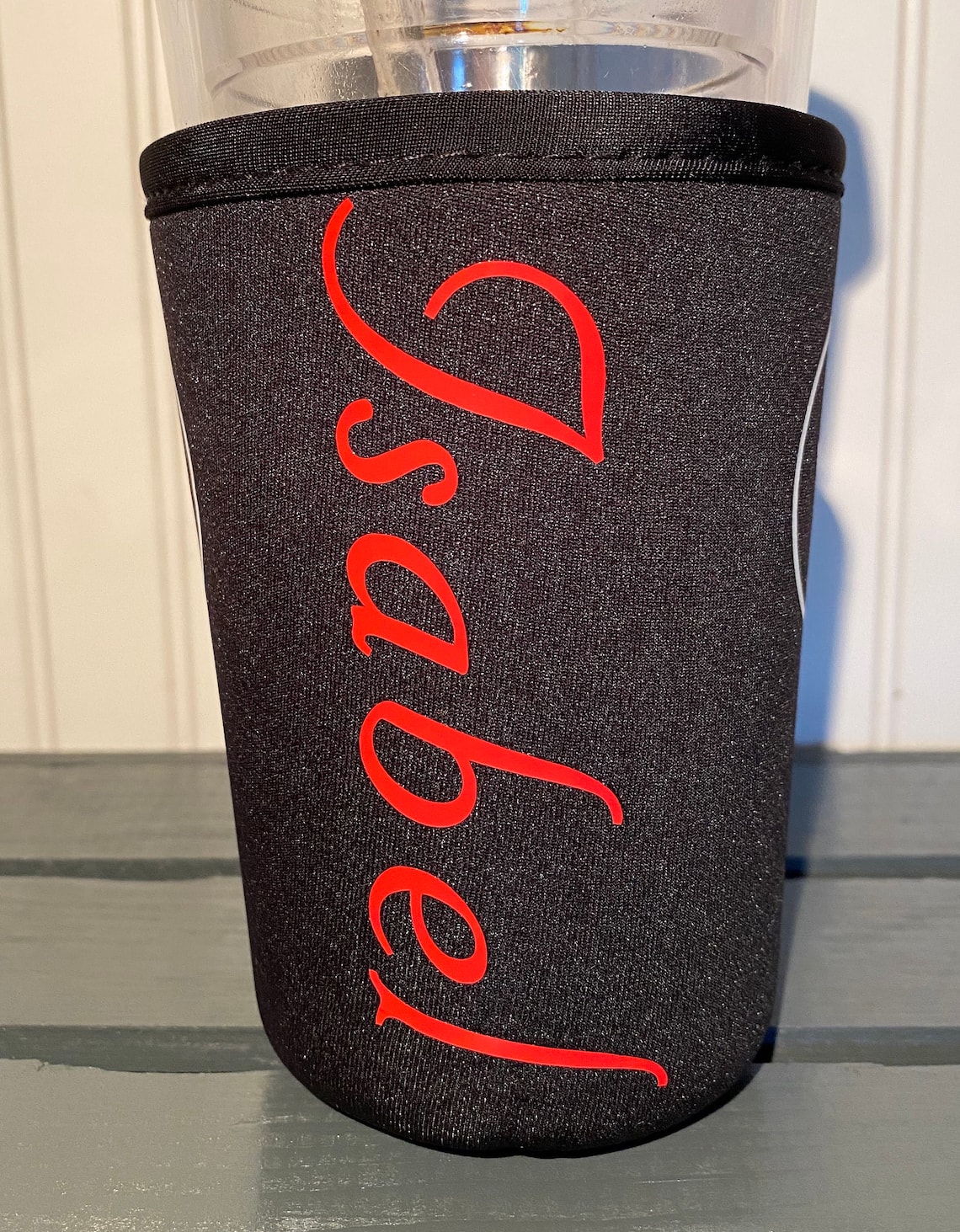 Custom Koozies Cup Sleeves Drink Koozie Iced Coffee Cup Etsy