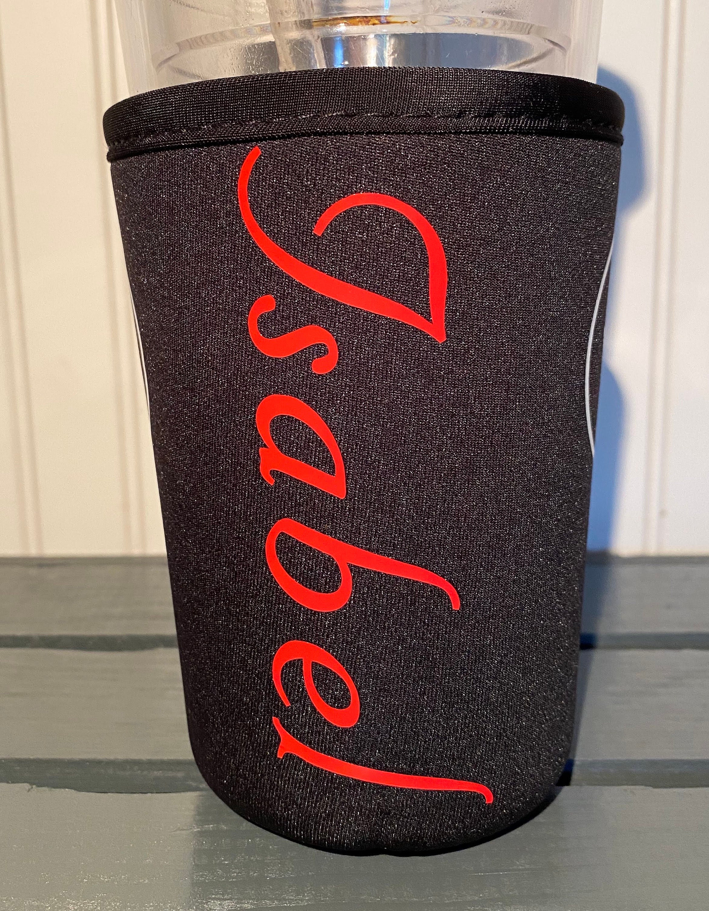 Custom Koozies Cup Sleeves Drink Koozie Iced Coffee Cup Etsy