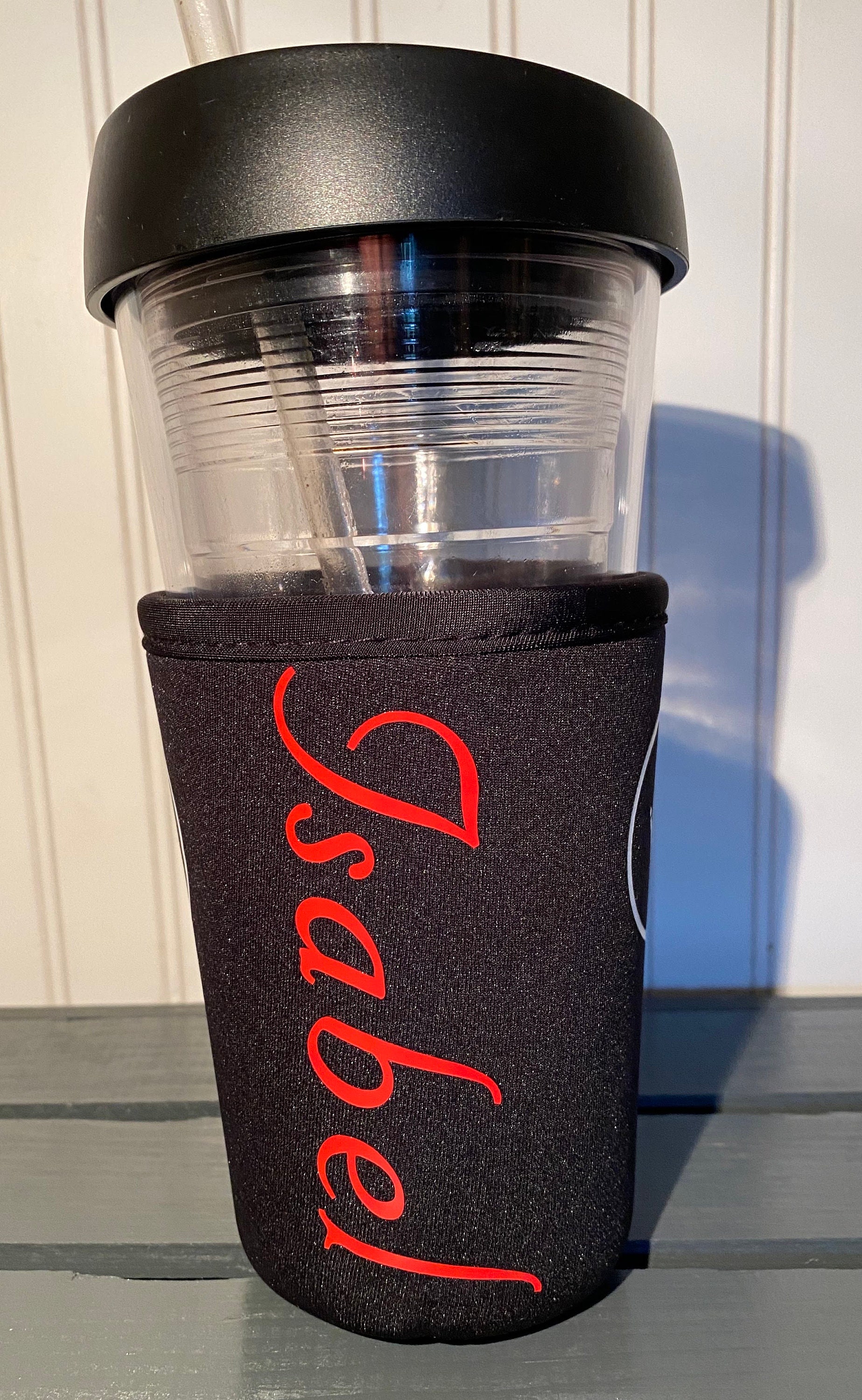 Custom Koozies Cup Sleeves Drink Koozie Iced Coffee Cup Etsy