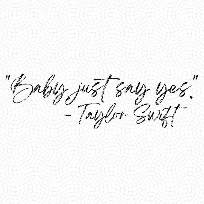 Taylor Swift Lyrics PNG Files Pack of 15 Eras Tour Etsy