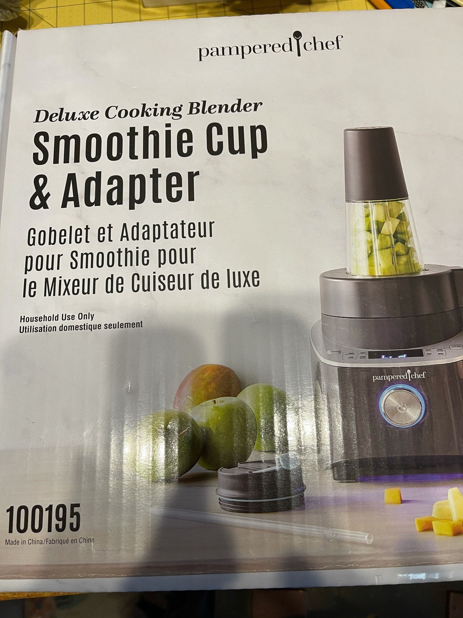 Smoothie cup and adapter pampered chef Etsy.de