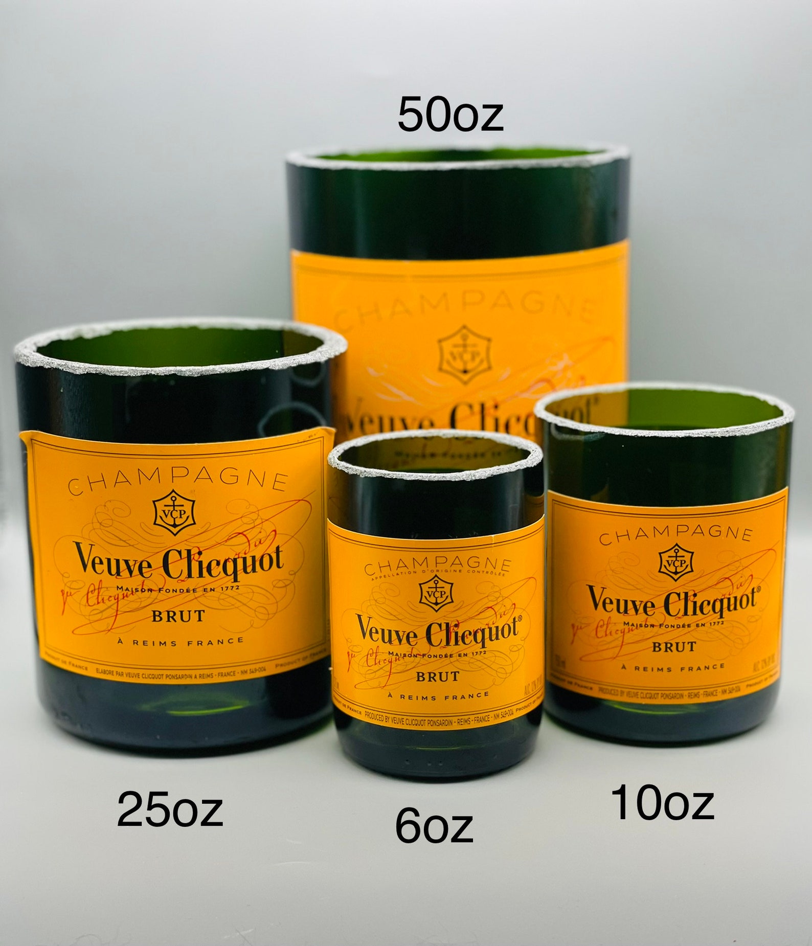 50oz Veuve Clicquot 3L Yellow Label Champagne Soy Candle x2 Etsy
