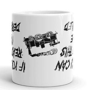 If you can read this I've Derailed Mug for Railway Railroad Train Engine and Locomotive Lovers image 2