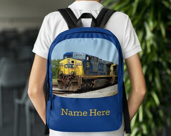 thomas the train backpack personalized