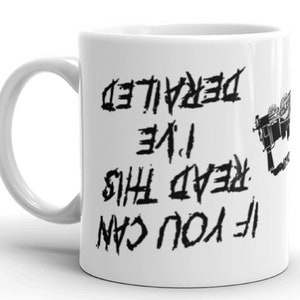 If you can read this I've Derailed Mug for Railway Railroad Train Engine and Locomotive Lovers image 1