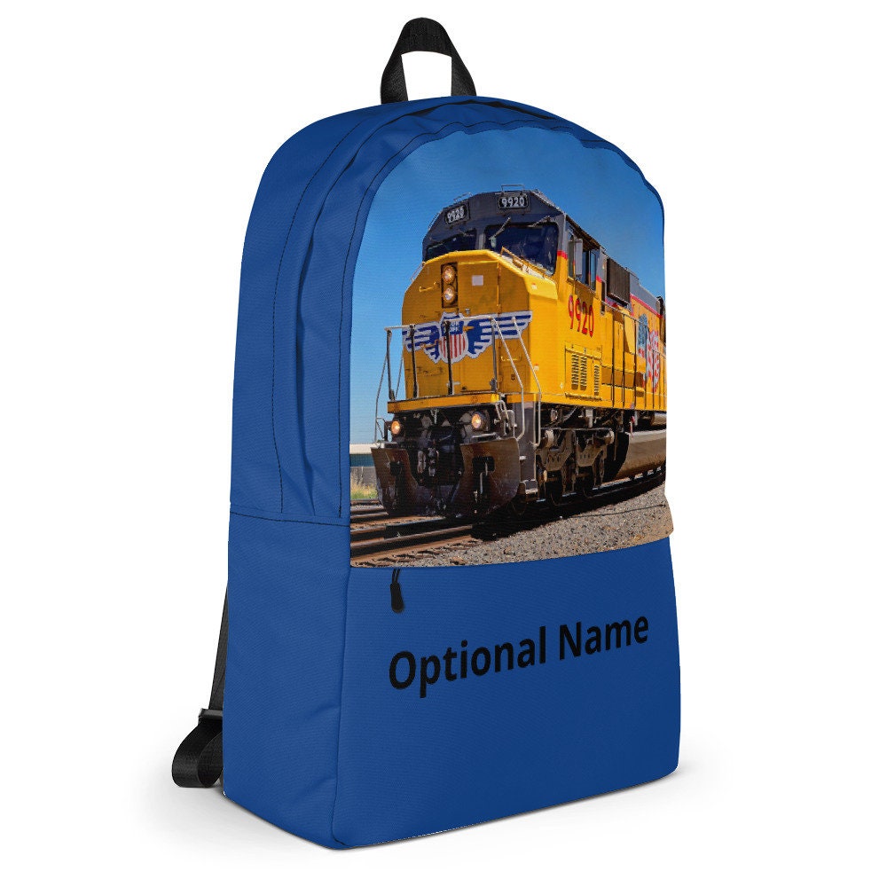 Train School Bag Train Backpack Diesel Train Backpack Etsy