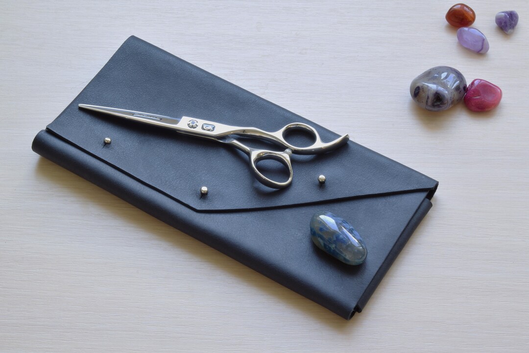 Personalized Leather Scissors Case, Genuine Leather Tool Shear Case for ...