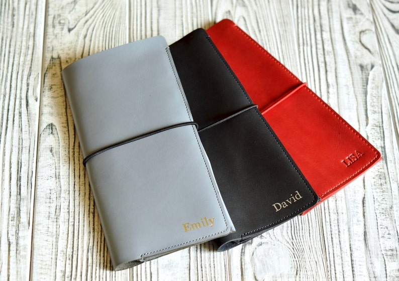 Leather Travel Wallet Organizer Personalized Travel Wallet Etsy