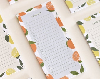 To do list 10x21 cm oranges / Bloc-notes / 50 feuilles