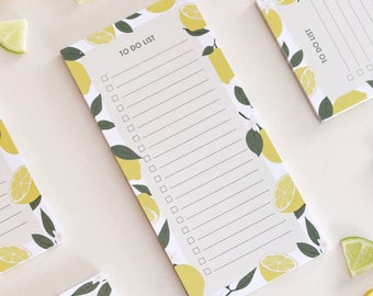 To do list 10x21 cm citrons / Bloc-notes / 50 feuilles