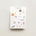 Sticker Sheet - Space | Bullet Journal Stickers, Planner Stickers, Scrapbook Stickers, Galaxy Stickers, Space Stickers, Moon Sticker,Journal