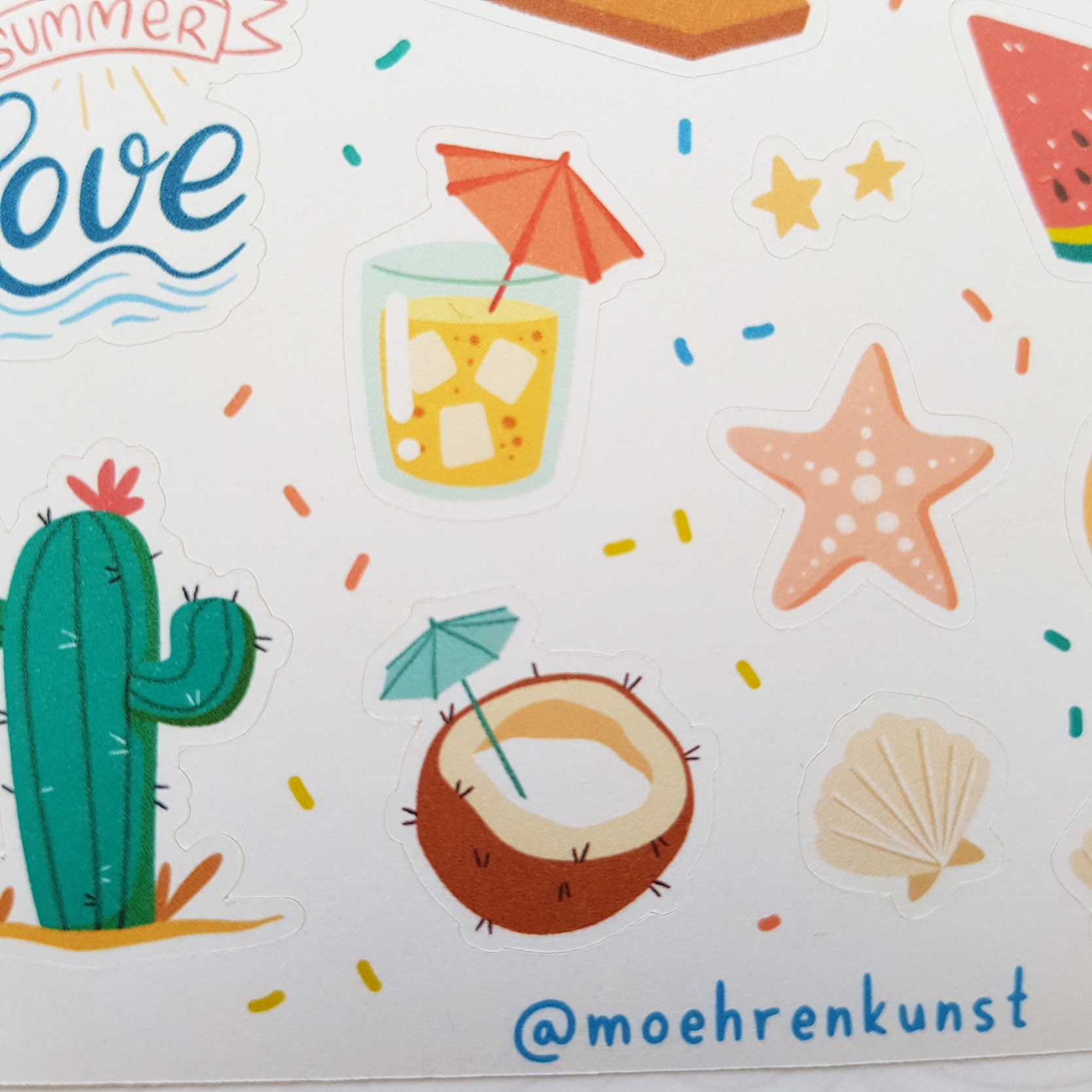 Summer Days Bullet Journal Stickers – Papershire