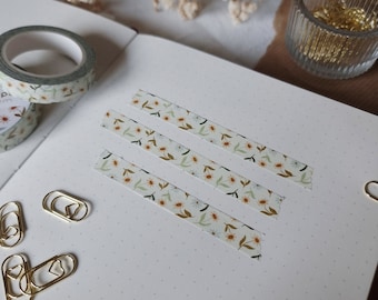 Washi Tape - Fleur douce | fournitures de journalisation pour votre agenda