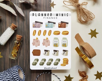 Budget Planner Stickers Etsy Budget Planner Stickers Etsy